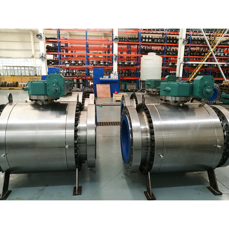 API 6D Trunnion Mounted Ball Valve