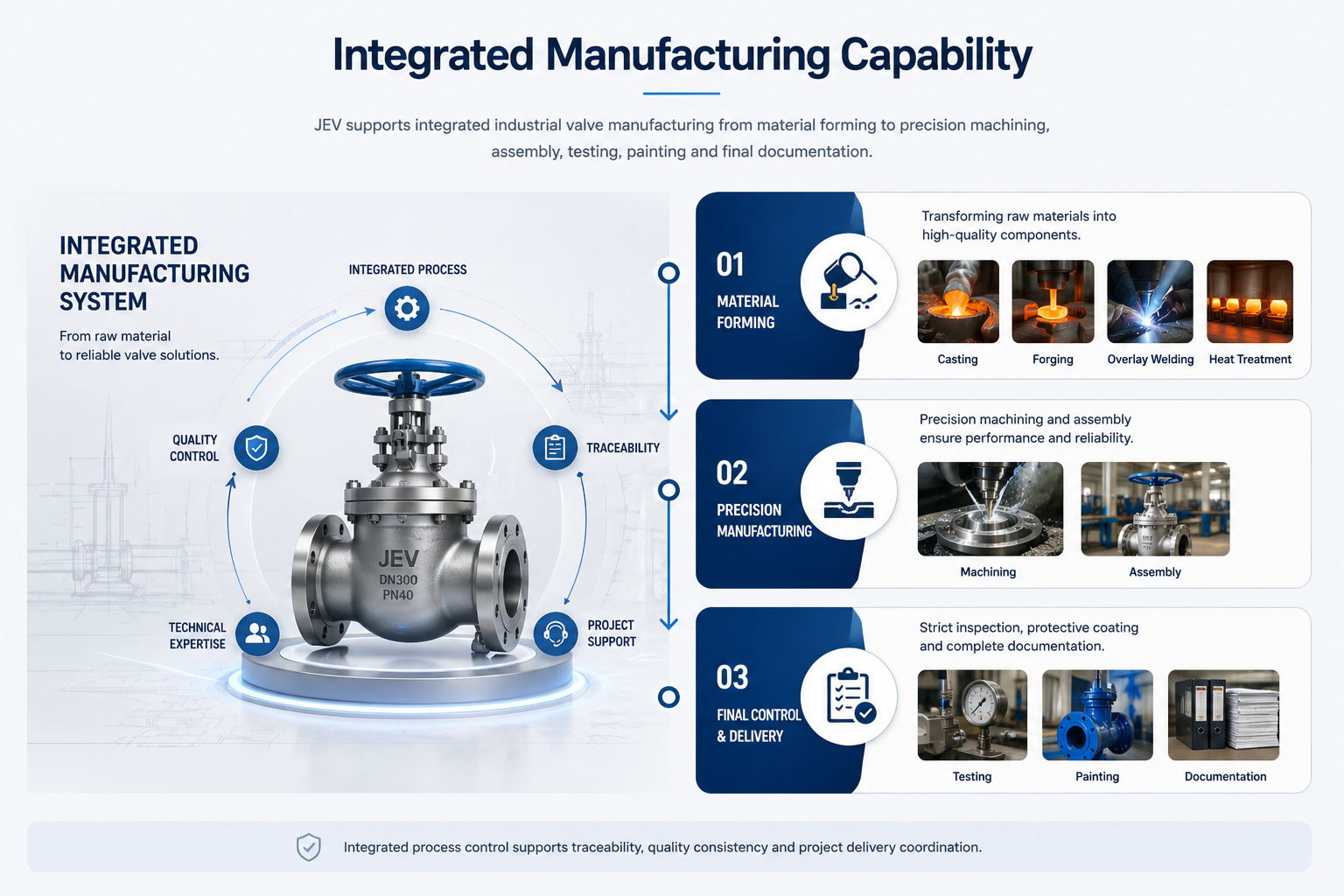 JEV Integrated Manufacturing Capability